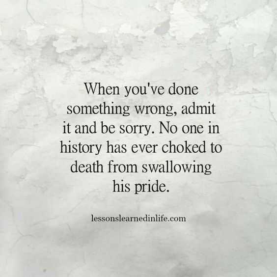 Quote When You Do Something Wrong