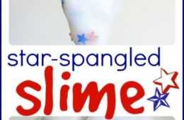 Diy Star Spangled Slime