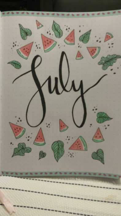 diy watermelon july