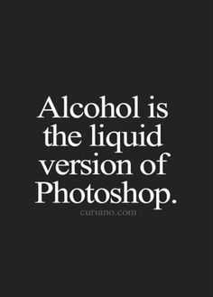 funny alcohol photoshop