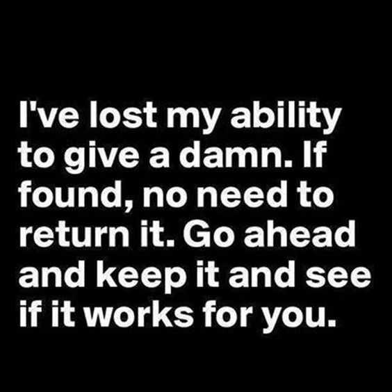 Funny Give Damn