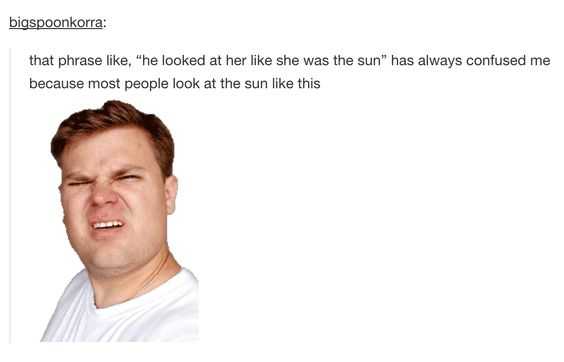 Funny Looked At Sun
