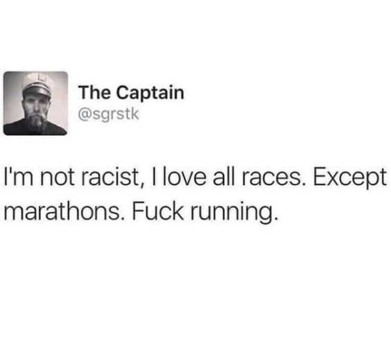 Funny Running Racs