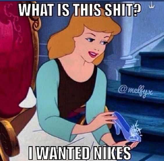 funny wanted nikes