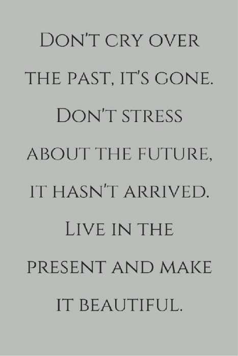 Quote Dont Stress Future
