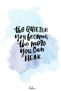 quote quiet more