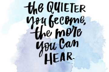 Quote Quiet More