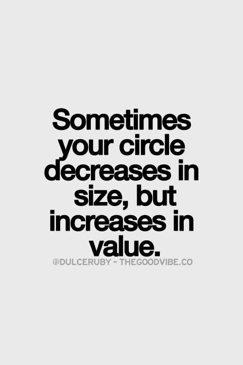 quote sometimes your circle