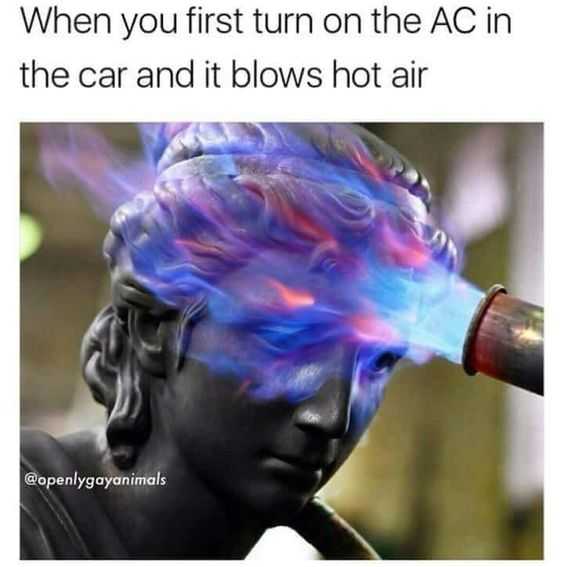 funny hot air ac