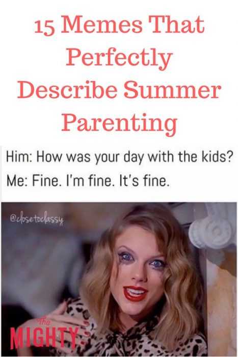 funny summer parenting