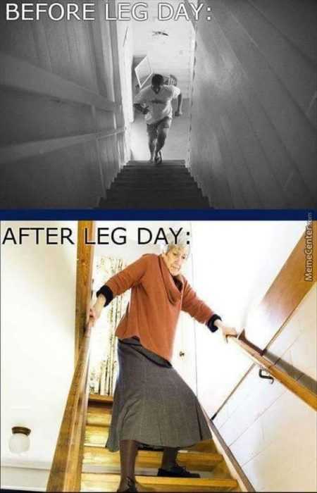 36 Hilarious Leg Day Memes For When You're Sore And Feel Like Dying