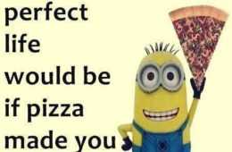 Minion Pizza Skinny