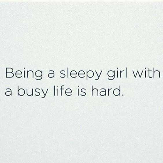 Quote Busy Sleep