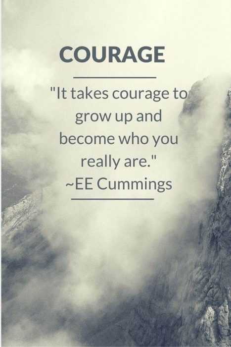 quote courage cummings