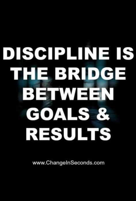 quote discipline goal