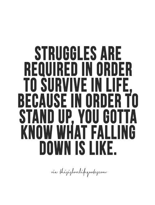quote successful struggles