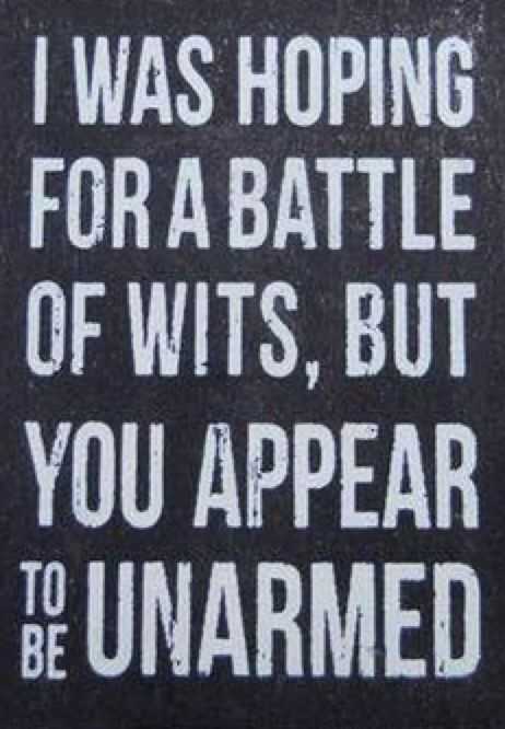Funny Battle Of Wits