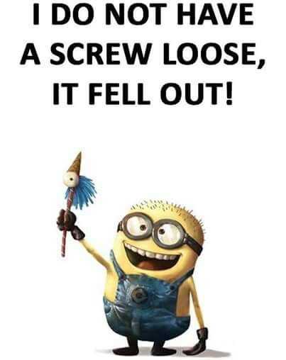 minion screw loose