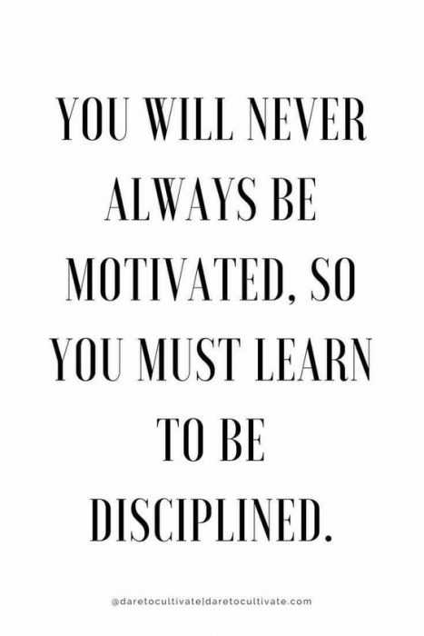 quote always motivated