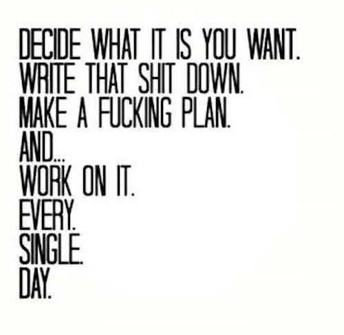 quote decide what you want