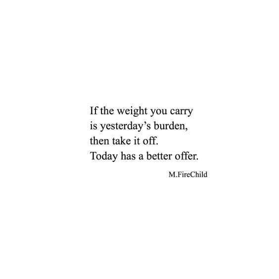 quote if the weight carries