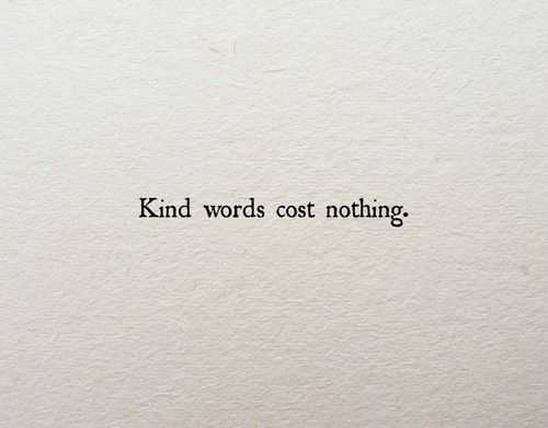 quote kind words