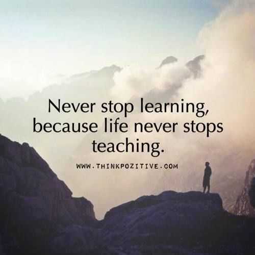 quote neverstop learning