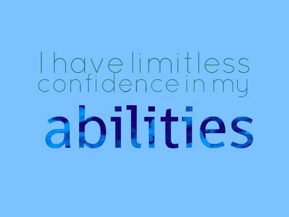 affirm limitless confidence