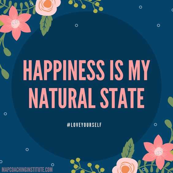 happiness is my natural