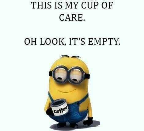 minion cup of care