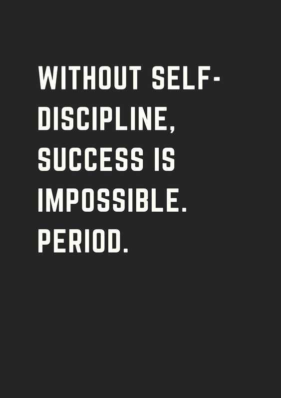 Motivational quotes for selfdiscipline