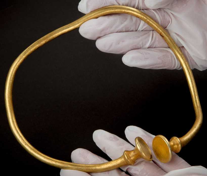 Farmer's Life Changes Overnight After Treasure Hunters Discover Oldest Gold Jewelry Ever Found Dating Back To Iron Age | torc 8 the history blog Farmer's Life Changes Overnight After Treasure Hunters Discover Oldest Gold Jewelry Ever Found Dating Back To Iron Age