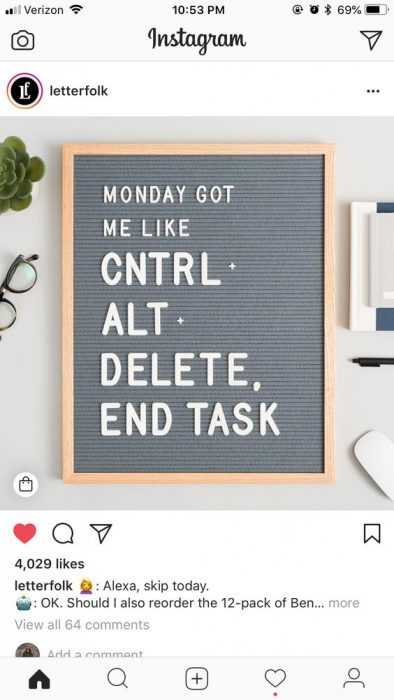 Funny instagram letter board quotes  computer it