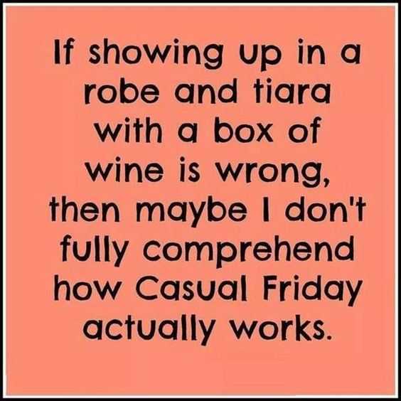 Funny Casual Friday