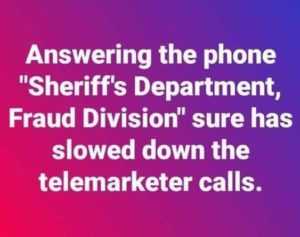 funny sheriff department