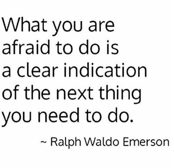 Quote Afraid To Do