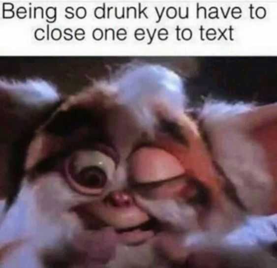 Funny Being Drunk Eye
