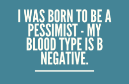 Quote Be Negative