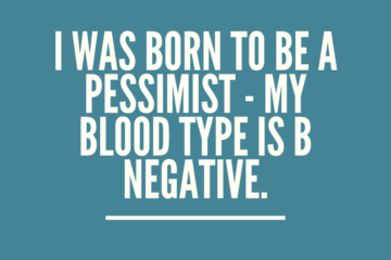 Quote Be Negative