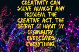 Quote Creativity Solve