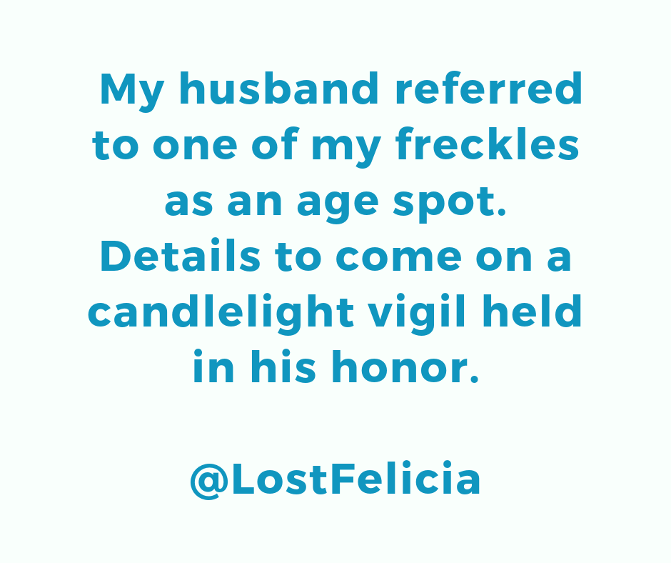Quote Freckles Candlelight