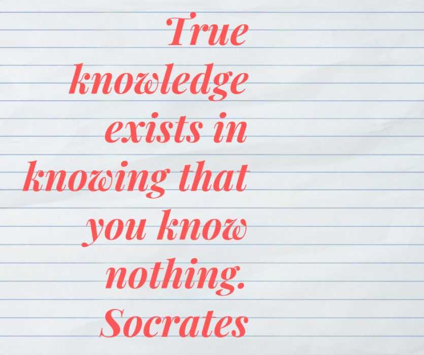 quote true knowledge