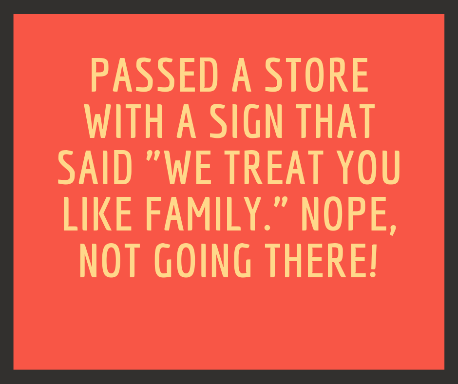 Funny Treat Family