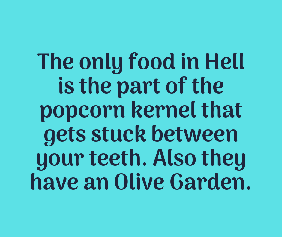Quote Popcorn Hell