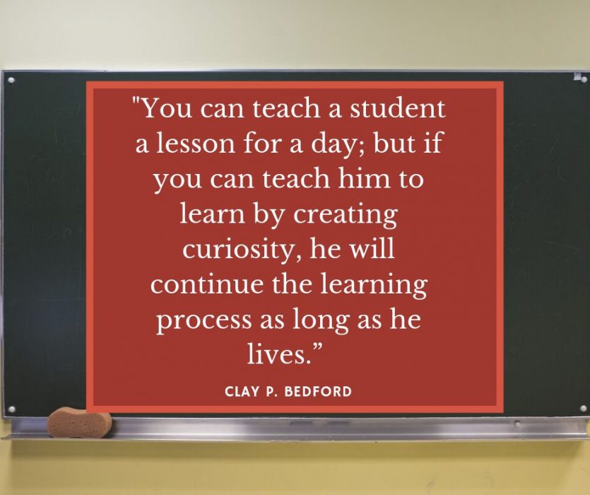 quote teach student lesson