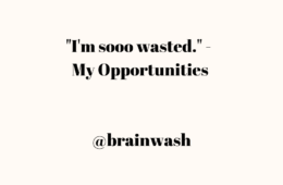 Quote Wasted