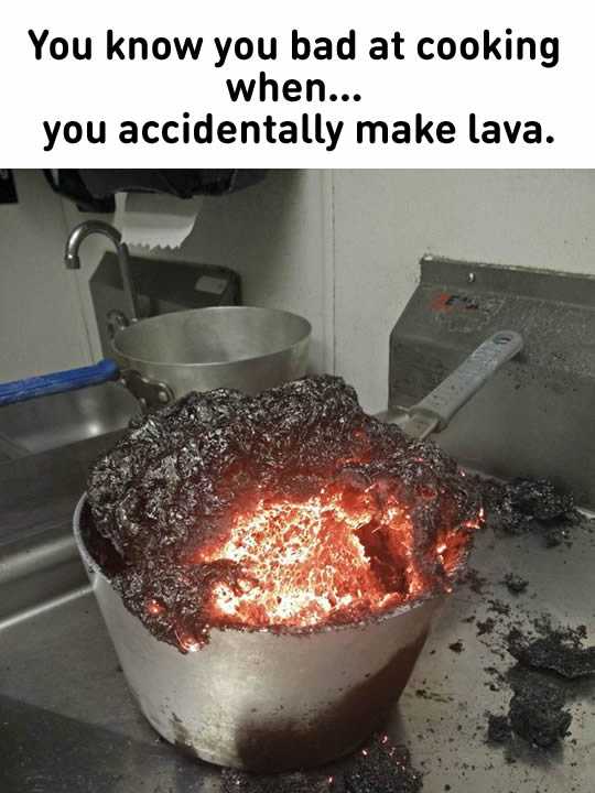 funny accidentally lava