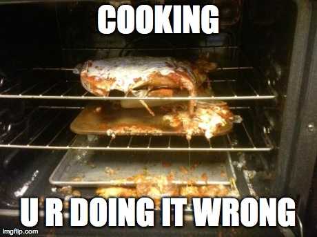 funny cooking wrong