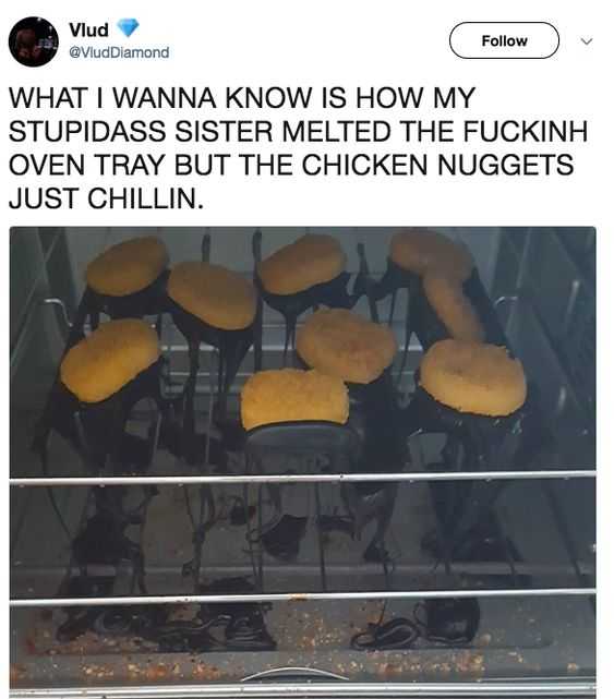 funny melted nuggets 1