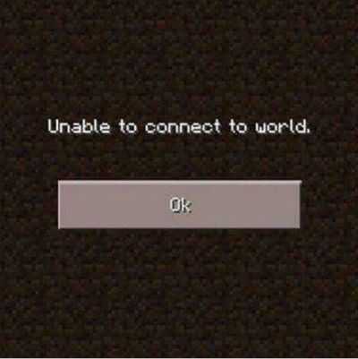 meme cant connect to world